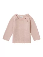 Bluzy i sweterki niemowlęce - Noppies Sweter "Virden" w kolorze jasnoróżowym - miniaturka - grafika 1