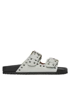 Klapki i japonki damskie - DeeZee Klapki MXCR-208 Niebieski - miniaturka - grafika 1