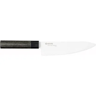 Kyocera Nóż pojedynczy szefa 17 cm drewniana rączka Fuji FJ-170WH - Noże kuchenne - miniaturka - grafika 1