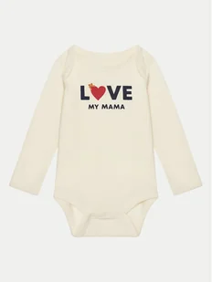 Gap Body 627601 Écru Regular Fit - Body dla niemowląt - miniaturka - grafika 1