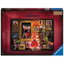 Ravensburger Puzzle 1000 elementów Królowa Serce Czarne charaktery - Puzzle - miniaturka - grafika 2
