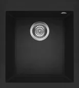 Zlewozmywaki - Seenergy CUBO 100.410 G40 Black - miniaturka - grafika 1