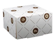 Opakowania gastronomiczne - Pudełko papierowe 250x180x100 Rozeta 15szt Kram ^ - miniaturka - grafika 1