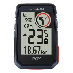 Sigma komputer ROX 2.0 czarny - Liczniki rowerowe - miniaturka - grafika 1