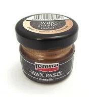 Decoupage - Pasta woskowa metaliczna 20 ml - brązowa - miniaturka - grafika 1
