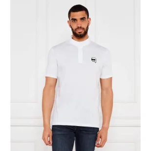 Karl Lagerfeld Polo Regular Fit - Koszule męskie - miniaturka - grafika 1