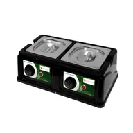 Inne urządzenia gastronomiczne - Resto Quality Podgrzewacz do czekolady 2x1,5 l 0,16 kW 230V 425x260x135 mm RQ09.SC2X1.5L - miniaturka - grafika 1
