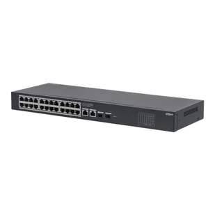 Switch zarządzalny dahua cs4228-24gt 24x1gbe 2x1gbe uplink 2xsfp uplink - Switche - miniaturka - grafika 1