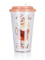 Kubki termiczne - Kubek termiczny AMBITION Podwójne Ścianki Coffee 500Ml Irish Coffee - miniaturka - grafika 1