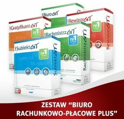 ZESTAW BIURO RACHUNKOWO-PŁACOWE PLUS - Programy finansowe i kadrowe - miniaturka - grafika 2