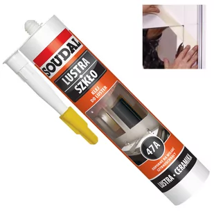 Soudal Klej do luster 47A 280 ml - Kleje i inne preparaty budowlane - miniaturka - grafika 1