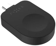 Akcesoria do smartwatchy - Fixed Ładowarka Charging Adapter for Powerstation Uni do Apple Watch, USB-C, czarny - miniaturka - grafika 1