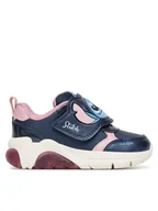 Buty dla dziewczynek - Geox Sneakersy J Fadinlight J56M4F 054AJ C0694 M Granatowy - miniaturka - grafika 1