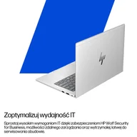 Laptopy - HP EliteBook 6 G1a AMD Ryzen™ 7 250 14" WUXGA 16 GB DDR5-SDRAM 512 GB SSD Wi-Fi 7 (802.11be) Windows 11 Pro AI PC Srebrny AD3A8ET - miniaturka - grafika 1