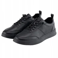 Sneakersy męskie - Wygodne sneakersy męskie czarne lekkie modne buty Ombre OM-FOCS-0159 V4 42 - miniaturka - grafika 1