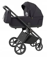 Wózki dziecięce - Wózek dla dziecka 3w1/4w1 CARRELLO Ultra CRL-6527 Basalt Black z fotelikiem - miniaturka - grafika 1