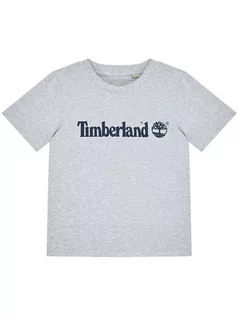 Koszulki dla chłopców - Timberland T-Shirt T25P22 S Szary Regular Fit - grafika 1