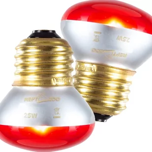 Repti-Zoo Mini Infrared Spot 25W - Miniaturowa Żarówka Grzewcza Podczerwona 2 Sztuki - Dekoracje do terrarium - miniaturka - grafika 1