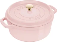 Garnki - STAUB LA COCOTTE Garnek żeliwny okrągły 3.8 ltr, różowy - miniaturka - grafika 1