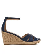 Espadryle damskie - LAUREN RALPH LAUREN Espadryle Nellie 802P04433003 Granatowy - miniaturka - grafika 1