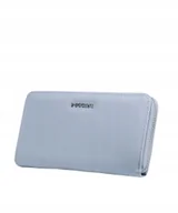 Portfele - Portfel Damski Duży Skóra Ekologiczna Na Karty PUCCINI Szary BLP830G 4 - miniaturka - grafika 1