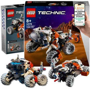 LEGO TECHNIC 42178 - KOSMICZNA ŁADOWARKA LT78 z DŹWIGIEM i ŚLUZĄ POWIETRZNĄ Kosmiczny Pojazd Lego dla Dzieci i Dorosłych + EBOOK-1 - Klocki - miniaturka - grafika 1