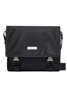 Calvin Klein Torba Sleek Small Messenger LV04D3147G Czarny - Torby męskie - miniaturka - grafika 1