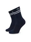 Skarpetki damskie - Lacoste Skarpety długie RA1095 Granatowy - miniaturka - grafika 1