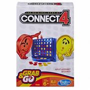 Łamigłówki - Connect 4 wersja podróżna gra logiczna B1000 p6 HASBRO - miniaturka - grafika 1