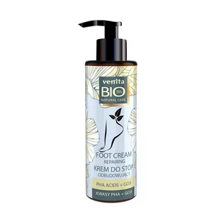 Venita, Bio Natural Care, Odbudowujący krem do stóp Kwasy PHA + Ekstrakt z Jagód Goji, 100ml - Pielęgnacja stóp - miniaturka - grafika 1