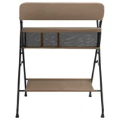 Przewijaki - VidaXL, Stolik do przewijania, kolor taupe - miniaturka - grafika 1