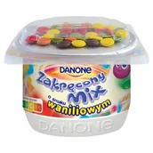 Kefiry, jogurty, maślanki - Danone Zakręcony Mix Jogurt o smaku waniliowym 125 g - miniaturka - grafika 1