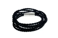 Bransoletki - Bransoletka Magnetyczna W Kolorze Czarnym - miniaturka - grafika 1