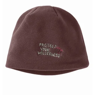 Dziecięca czapka polarowa Jack Wolfskin WILDERNESS BEANIE K boysenberry - S - Czapki dla dzieci - miniaturka - grafika 1