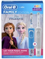 Szczoteczki do zębów dla dzieci - Oral-B PROCTER & GAMBLEZabraniecka 20Warszawa Family Pack Vitality 100 szczoteczka elektryczna 1 sztuka + Oral B Kids 3+ Frozen II szczoteczka elektryczna 1 sztuka |  o PROCTER & GAMBLE<br>Zabraniecka 20<br>Warszawa - miniaturka - grafika 1