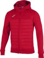 Bluzy męskie - Joma Joma Berna Hoodie 101103-600 Czerwone 3XL - miniaturka - grafika 1