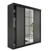 Szafy - Szafa LAMARO grafitowy 200x205x59cm - miniaturka - grafika 1