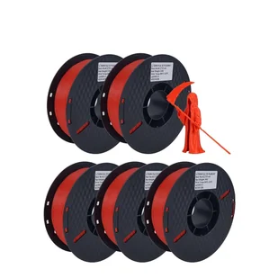 filament do drukarek 3D, mieszane kolory, materiał PLA, 5 kg czerwony - Filamenty i akcesoria do drukarek 3D - miniaturka - grafika 1