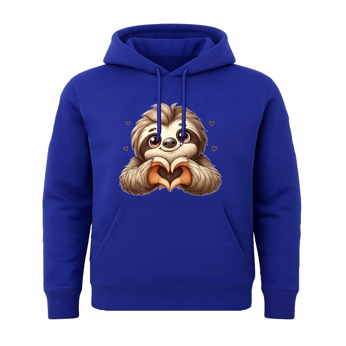 Bluza Dziecięca Z Nadrukiem Leniwiec Zwierzak Serce Słodki Prezent 3-4