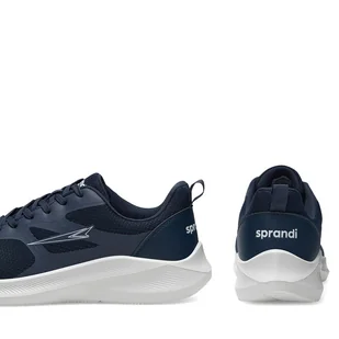 Sneakersy Sprandi MP-SS24-3C099 Granatowy - Sneakersy męskie - miniaturka - grafika 1