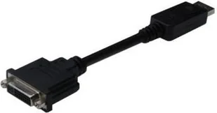 Adapter AV Digitus 0.15m czarny AK-340401-001-S - Złącza, przejściówki, adaptery - miniaturka - grafika 1