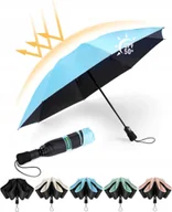Parasole - PARASOL PODRÓŻNY AUTOMATYCZNY 97CM 8 SZYN POWŁOKA TEFLONOWA UV - miniaturka - grafika 1