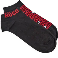 Skarpetki męskie - Hugo Bodywear Skarpety 2-pack 2P AS STACKED CC - miniaturka - grafika 1