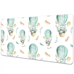 Mata na biurko dla dzieci Królik w balonie 90x45 cm - Podkładki na biurko - miniaturka - grafika 1