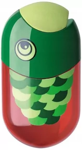 Temperówka podwójna z gumką Rybka FABER CASTELL - Przybory szkolne - miniaturka - grafika 2
