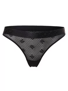 Tommy Hilfiger - Stringi damskie, niebieski - Majtki damskie - miniaturka - grafika 1