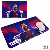 Podkładki pod mysz - PODKŁADKA POD MYSZKĘ MYSZ WZORY DO WYBORU - PIŁKA NOŻNA MESSI .20x24cm - miniaturka - grafika 1