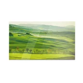 Deski do krojenia - Szklana deska do krojenia HOMEPRINT Pejzaż Toskanii Włochy 60x52 cm - miniaturka - grafika 1