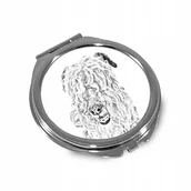 Lusterka do makijażu - Norsk Lundehund Lusterko kieszonkowe składane - miniaturka - grafika 1