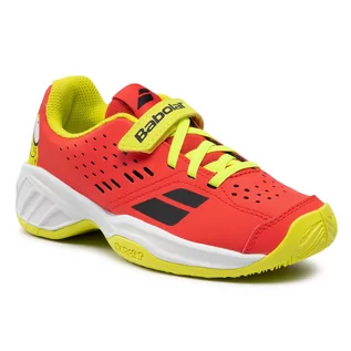 Buty sportowe damskie - Babolat Buty Pulsion All Court Kid 32F20518 Tomato Red 5027 - grafika 1